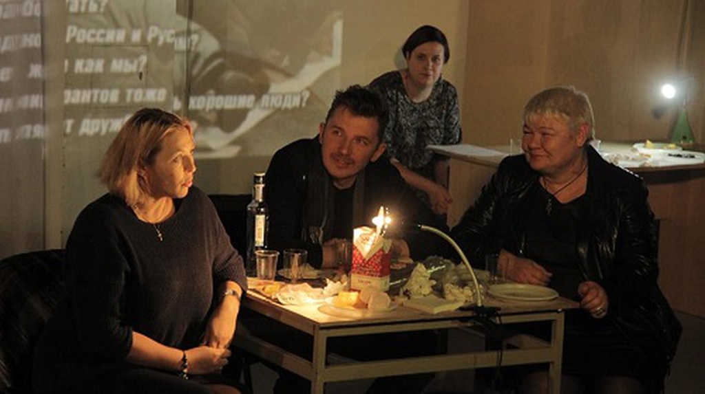 Прототипы и актёры: в Театре.doc прошла премьера «Правозащитников», где встретились все